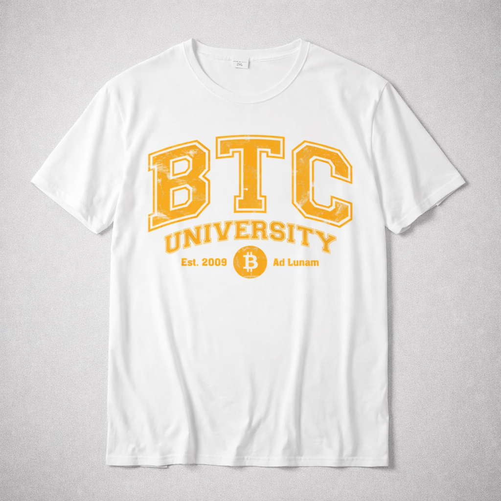 Camiseta Bitcoin - BTC University