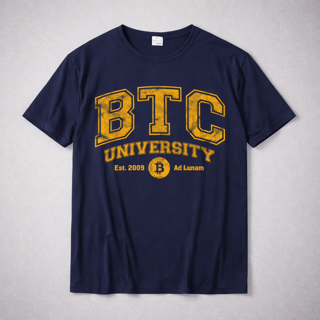 Camiseta Bitcoin - BTC University