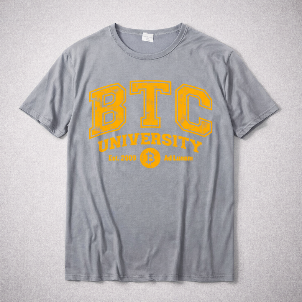 Camiseta Bitcoin - BTC University