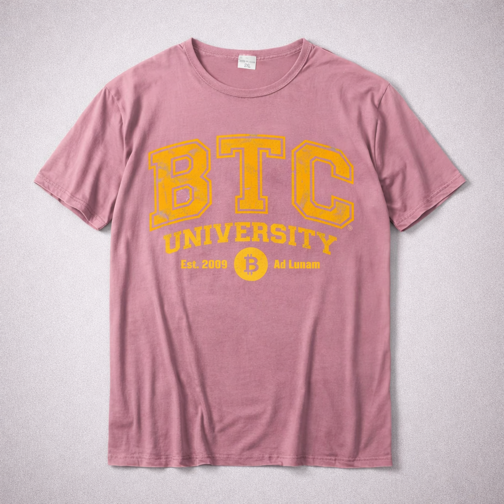 Camiseta Bitcoin - BTC University