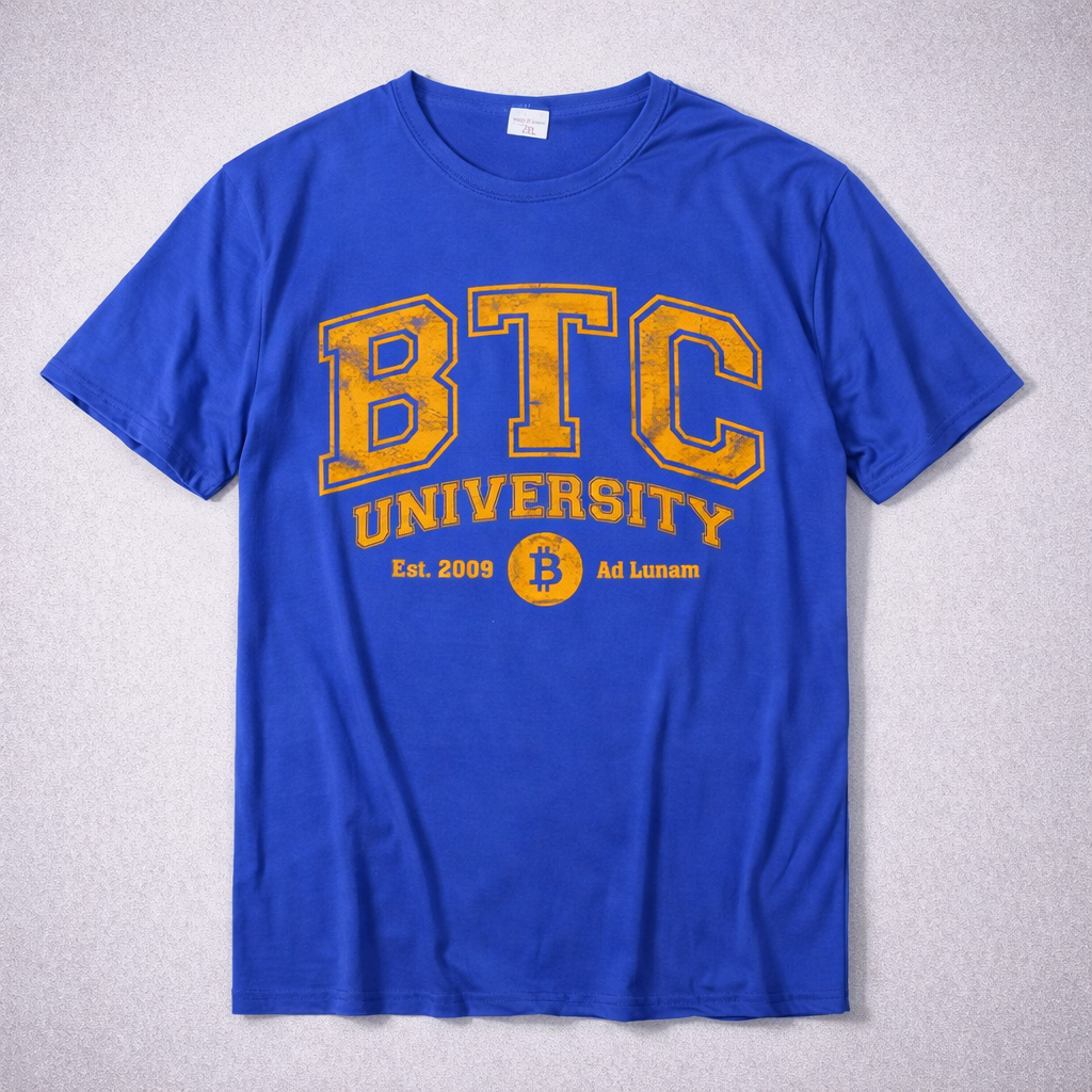 Camiseta Bitcoin - BTC University