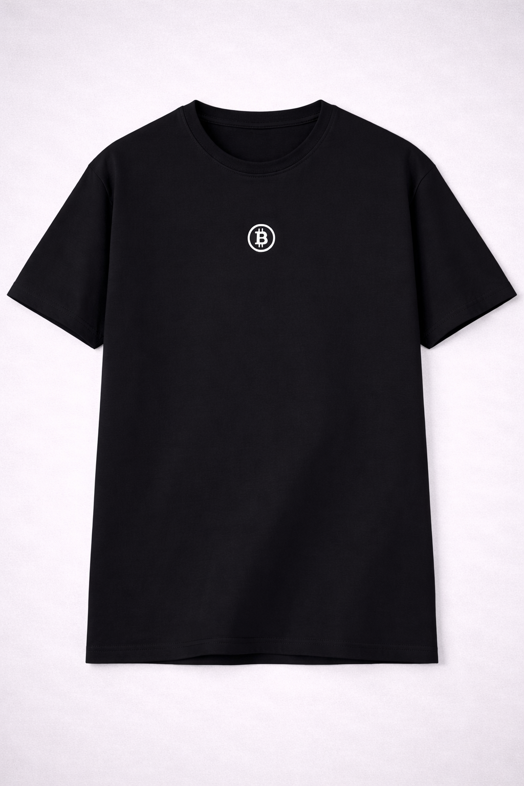 Camiseta Bitcoin - ₿ Logo Minimalist