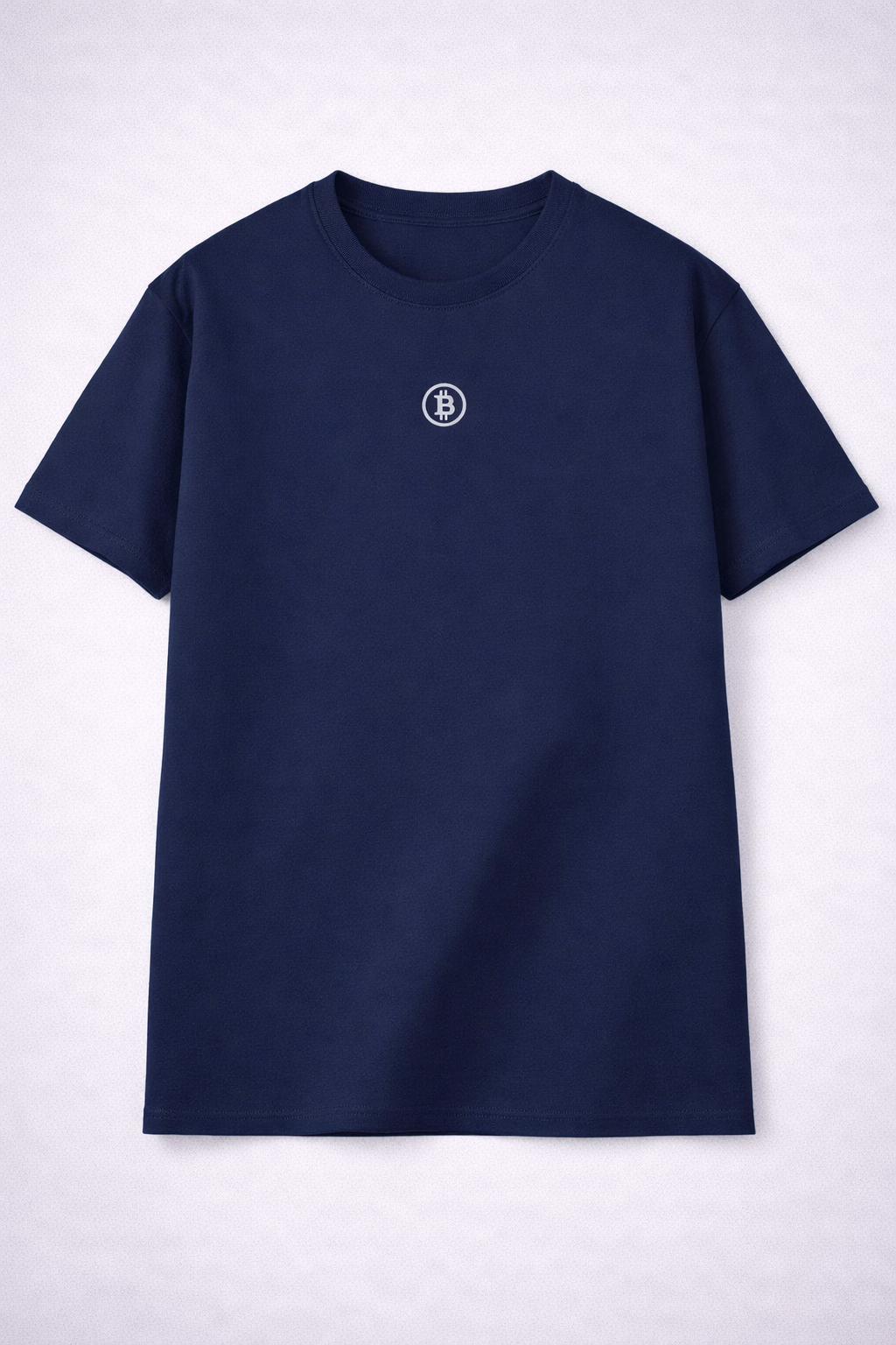 Camiseta Bitcoin - ₿ Logo Minimalist