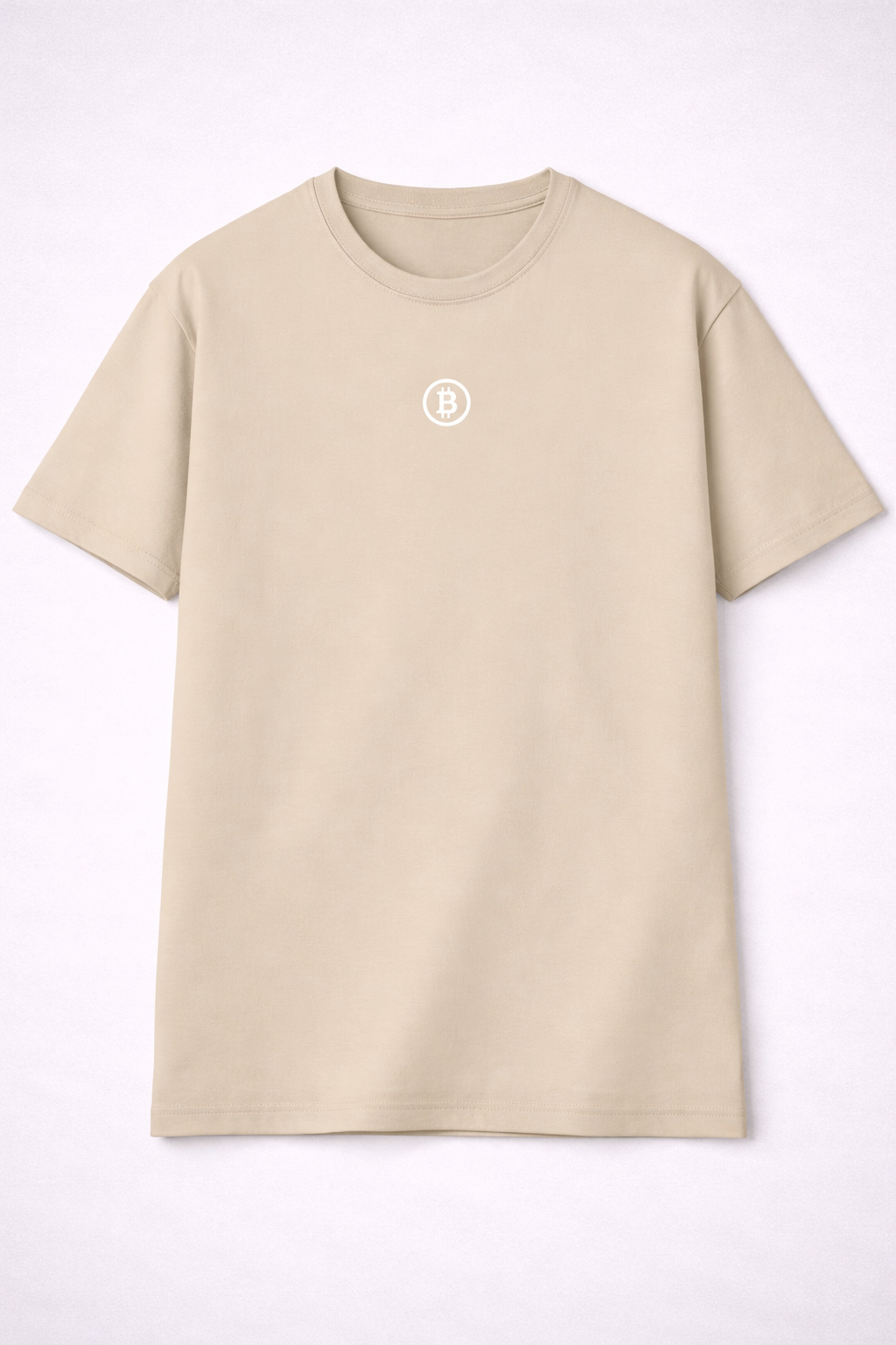 Camiseta Bitcoin - ₿ Logo Minimalist
