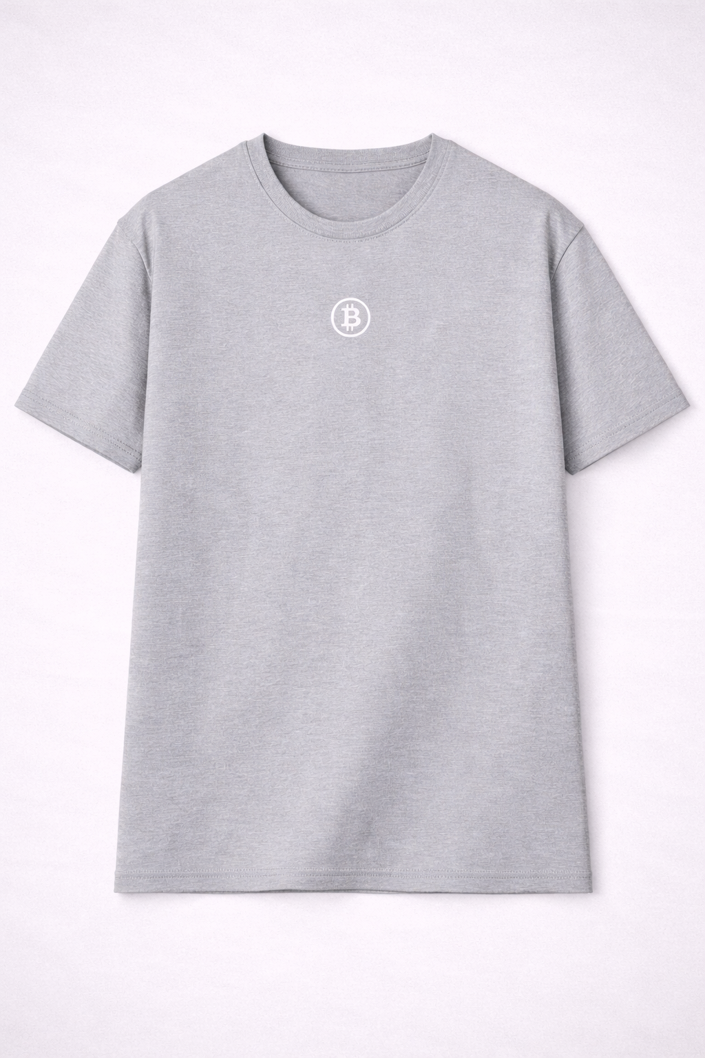Camiseta Bitcoin - ₿ Logo Minimalist