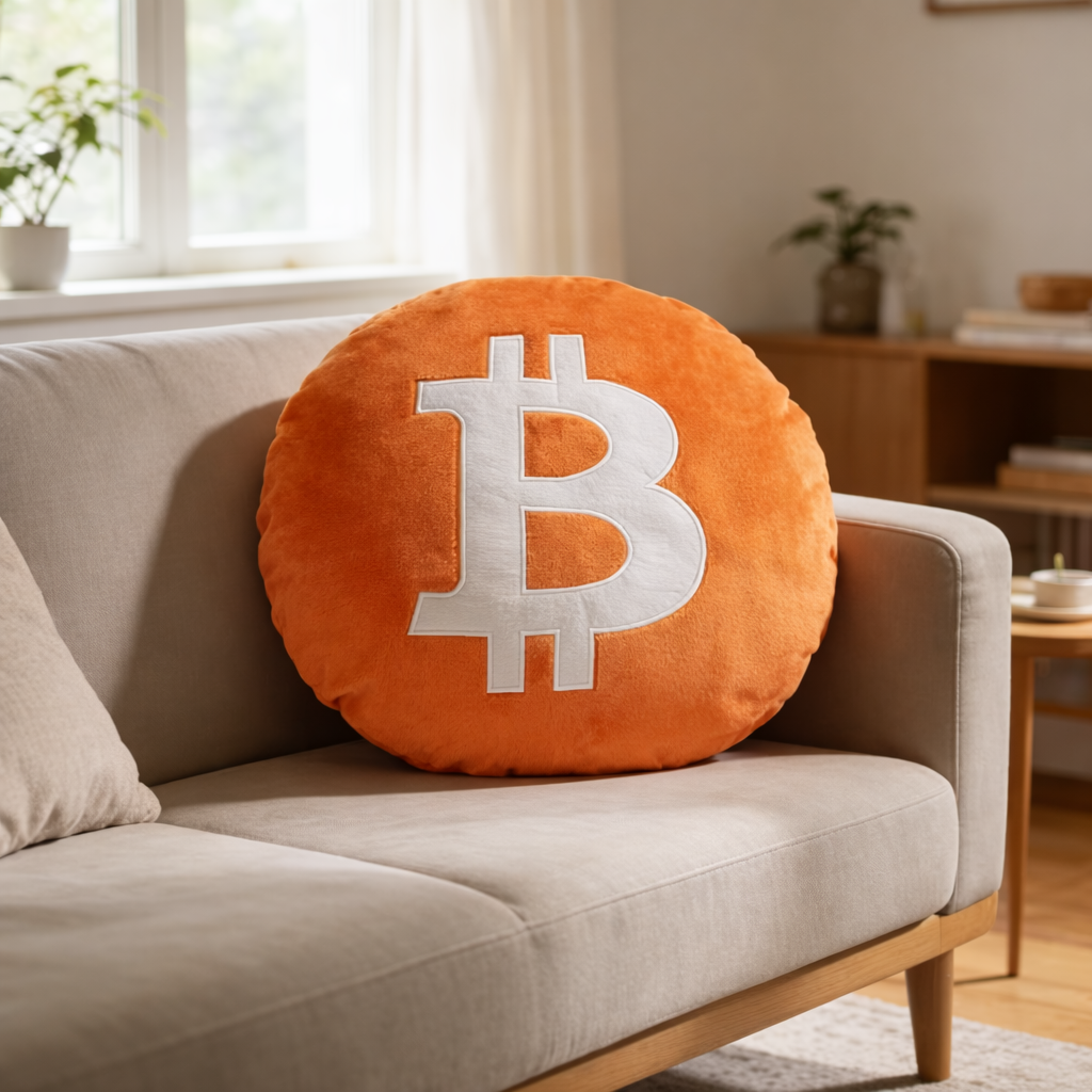 Cojín Bitcoin