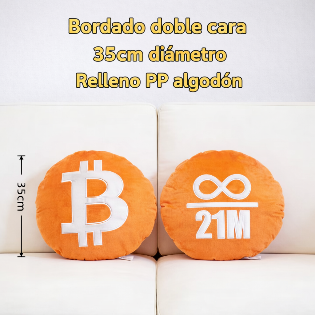 Cojín Bitcoin