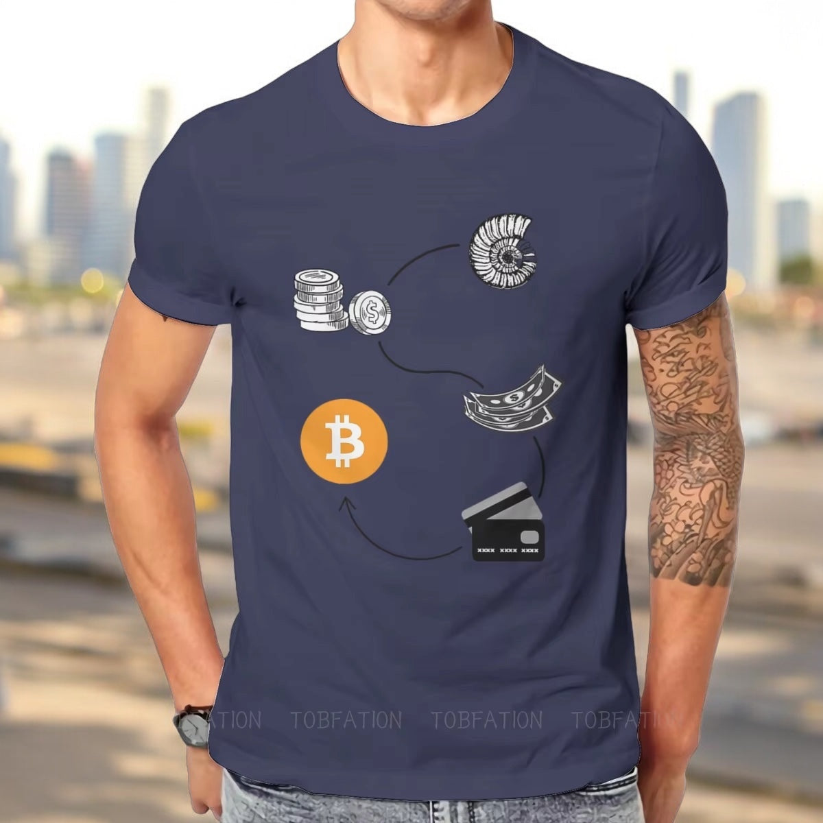Camiseta Bitcoin - Money Evolution