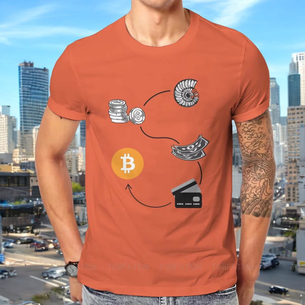 Camiseta Bitcoin - Money Evolution